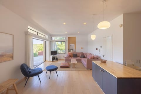 TV and multimedia, Kitchen or kitchenette, Living room, Seating area, Dining area