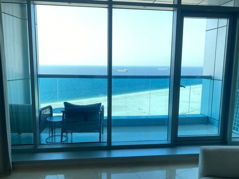 View (from property/room), Balcony/Terrace, Sea view