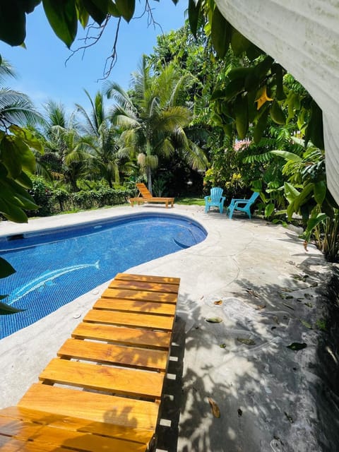Pool view, Swimming pool, sunbed