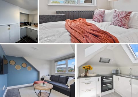 Bed, Kitchen or kitchenette, Seating area, Bedroom