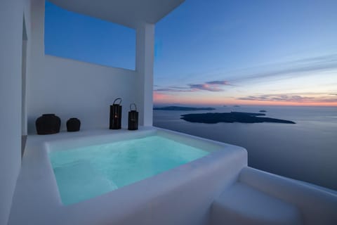 Hot Tub, View (from property/room), Sea view, Sunset