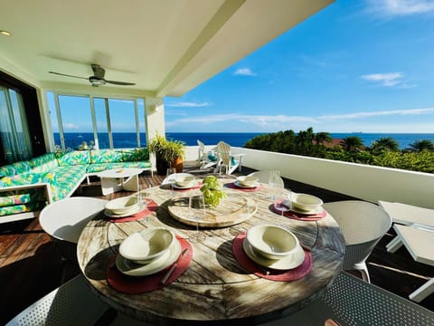 Balcony/Terrace, Dining area, Sea view