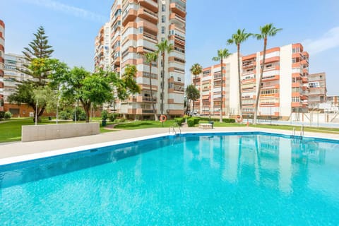Property building, Living room, Swimming pool
