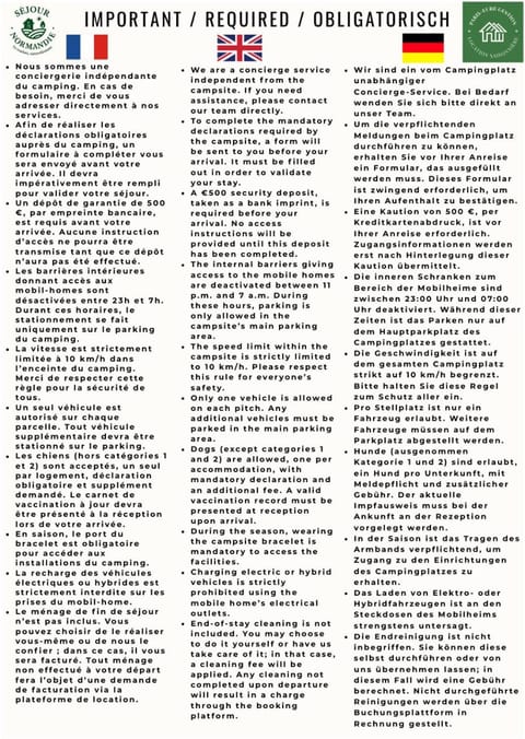 Mobile home 6P XL Climatisation TV WIFI parcelle XXL au calme Chalet in Île-de-France