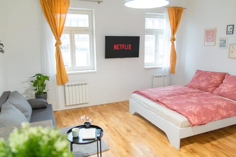 Communal lounge/ TV room, Bed, TV and multimedia, Seating area