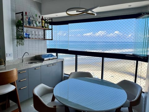 Natural landscape, BBQ facilities, Dining area, Beach, Sea view