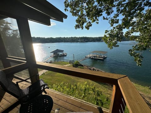 Natural landscape, Balcony/Terrace, Lake view