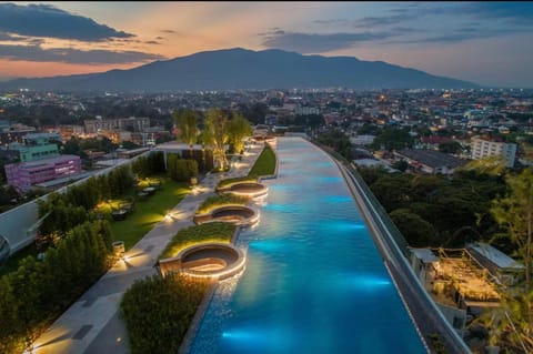 View (from property/room), Aqua park, Swimming pool, Sports, Open Air Bath
