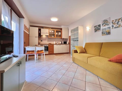 Living room, kitchen