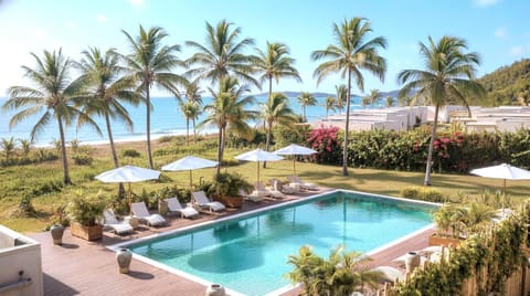 View (from property/room), Pool view, Sea view, Swimming pool