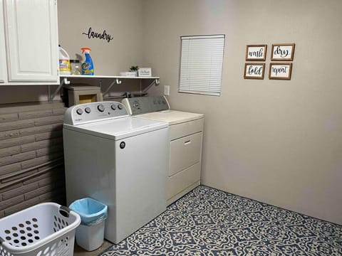 washing machine, dryer