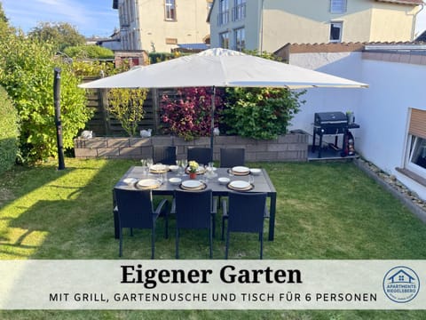 Shower, Spring, Day, Summer, BBQ facilities, Garden, Dining area, Garden view, Sunset