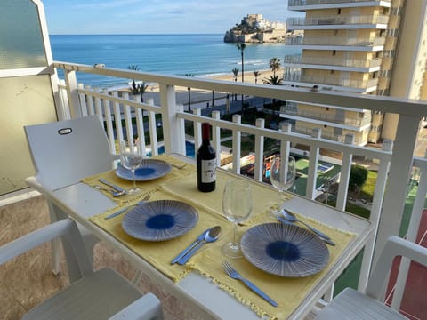View (from property/room), Balcony/Terrace, Sea view
