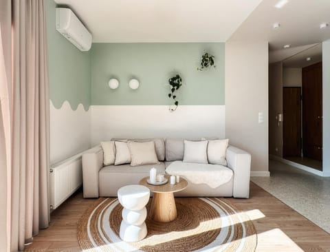 Living room, air conditioner