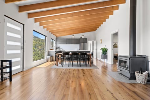 Living room, Seating area, Dining area