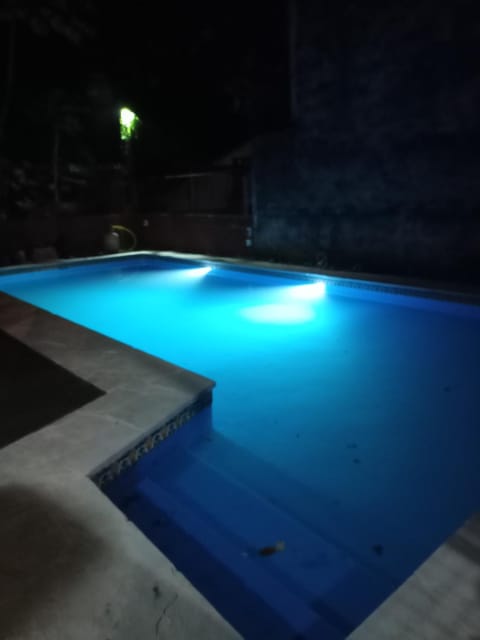 Night, Swimming pool, Swimming pool