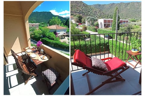 Property building, Balcony/Terrace, Dining area