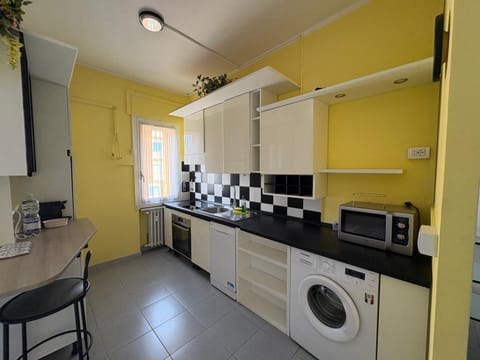 Kitchen or kitchenette, dishwasher, washing machine, kitchen, kitchen