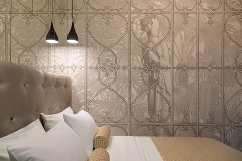 Bed, Decorative detail, Bedroom