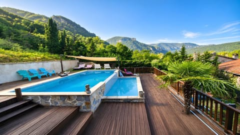 Patio, Nearby landmark, Spring, Day, Natural landscape, Summer, On site, Landmark view, Pool view, Pool view, Swimming pool