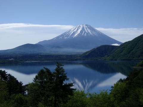 Natural landscape, Lake view, Mountain view