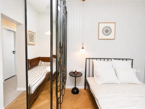 Bed, Bedroom, flat iron, heating, air conditioner