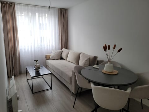 Living room, Dining area, Bedroom