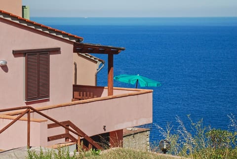 Property building, View (from property/room), Balcony/Terrace, Sea view