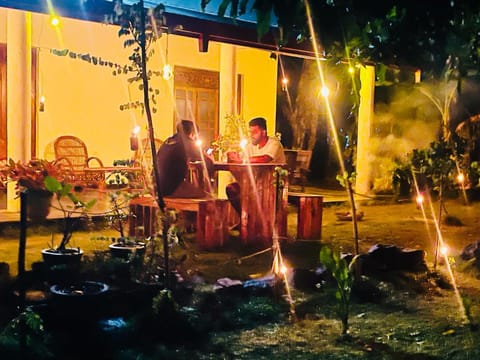 Night, People, Garden, Garden view, group of guests