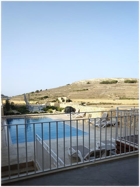 Natural landscape, Pool view, Swimming pool, sunbed