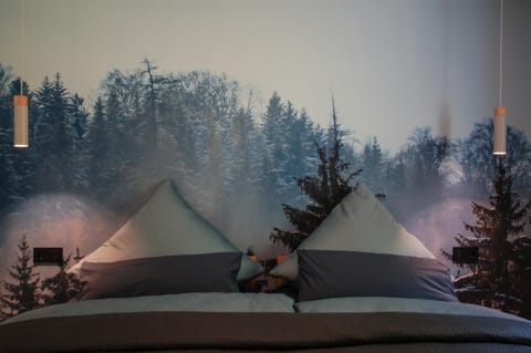 Bed, Bedroom