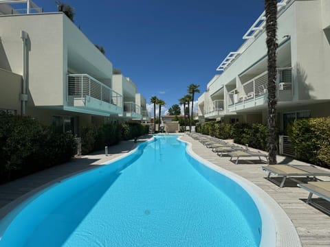 Property building, Pool view, Swimming pool