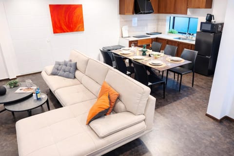 Kitchen or kitchenette, Living room, Dining area, Diving