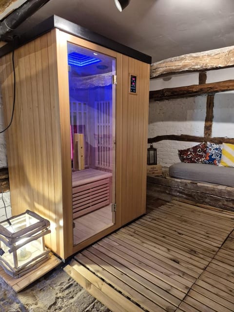 Les Colombages de Bergeval - Ardennes Belges - Trois-Ponts - Sauna House in Trois-Ponts