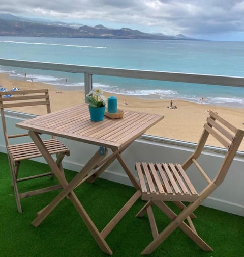 Natural landscape, View (from property/room), Balcony/Terrace, Beach, Sea view