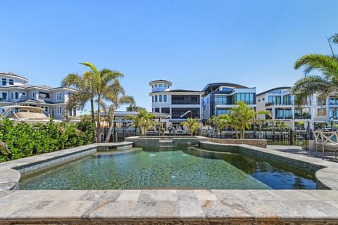 260 Coastal Luxe Retreat- 5BD 4,5BA, Pool & Spa, Water Views home House in Estero Island