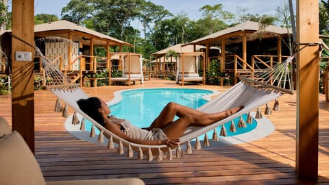 Patio, Day, Pool view, Swimming pool, Swimming pool, sunbed