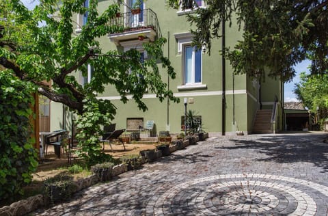 Property building, Garden view