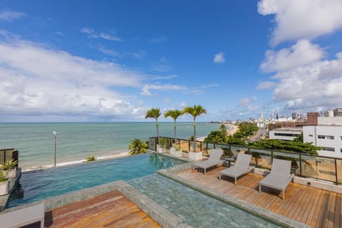 View (from property/room), Beach, Pool view, Sea view, Swimming pool
