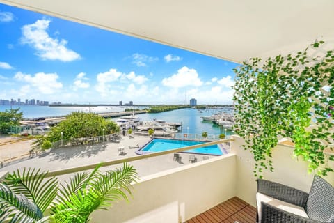 View (from property/room), Balcony/Terrace, Sea view