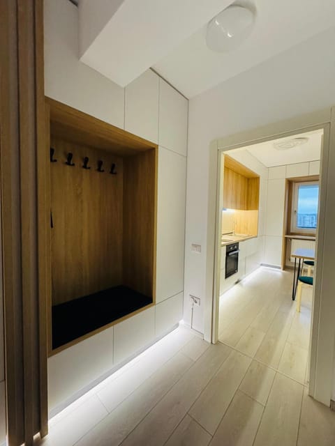 Kitchen or kitchenette, wardrobe