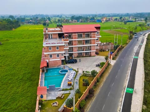 Property building, Swimming pool