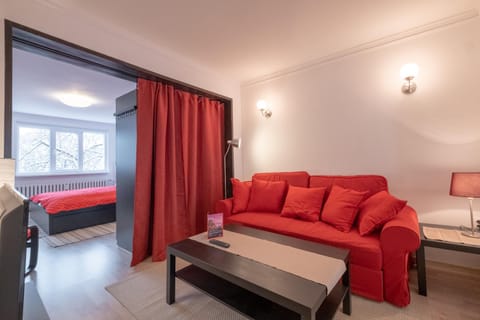 Living room, Bedroom