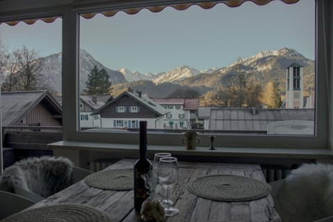 Natural landscape, View (from property/room), Dining area, Mountain view