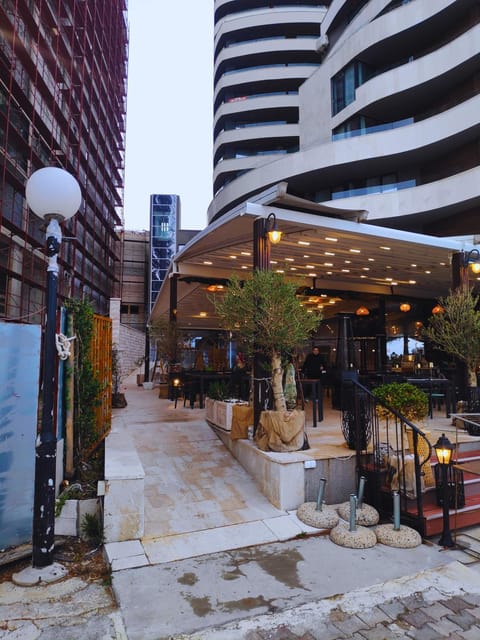 Property building, elevator