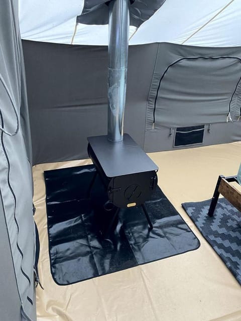 Reconnect with Nature at this Glamping Tent in East Wakefield, New Hampshire Luxury tent in Wakefield