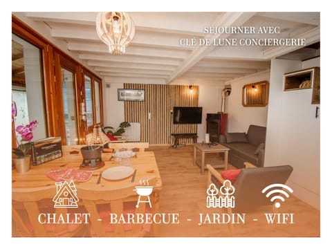 Chalet type pagotin rénové au coeur Apartment in Métabief