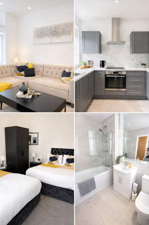 Bed, Kitchen or kitchenette, Living room, Photo of the whole room, Seating area, Bedroom, oven, stove