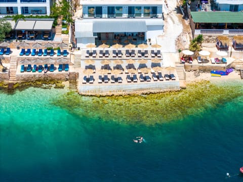 Property building, Beach, Sea view