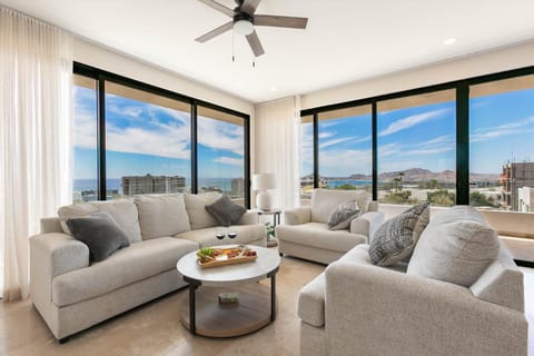 Living room, City view
